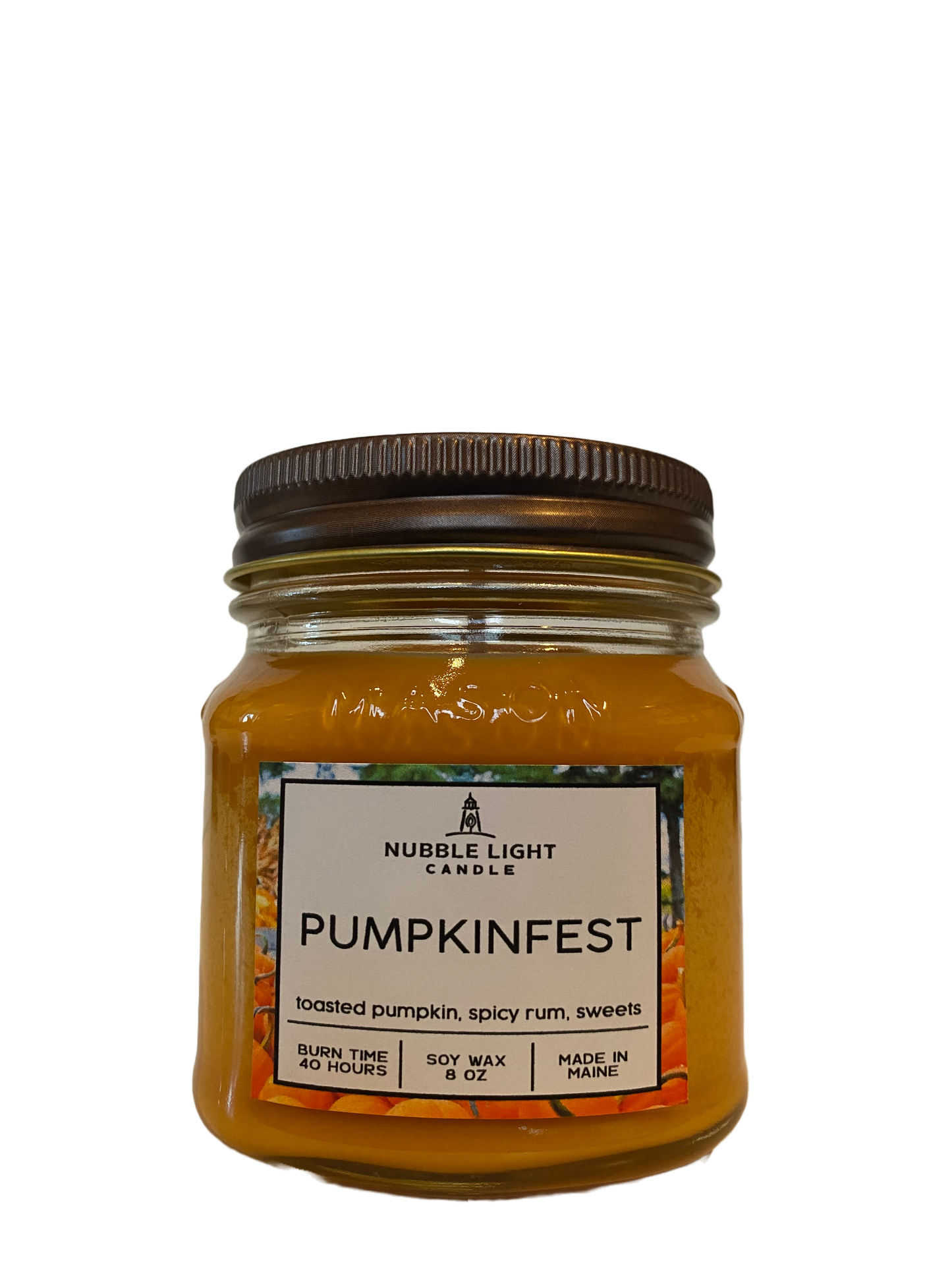 PUMPKINFEST 8oz. Scented Soy Candle