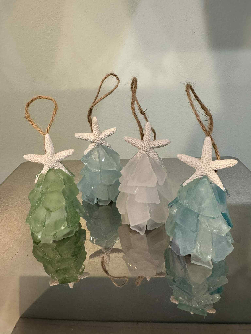 Seaglass Tree Ornaments