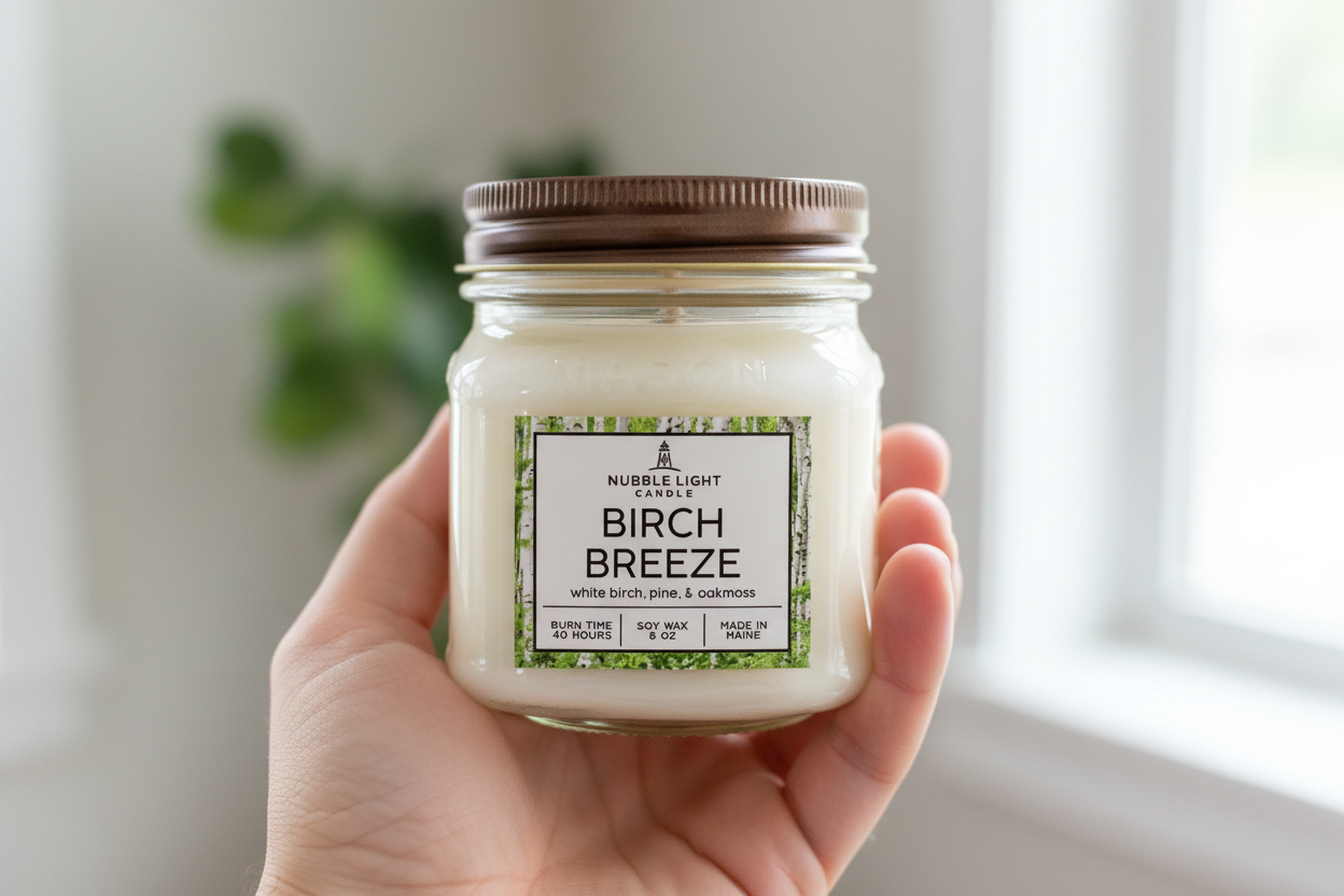 BIRCH BREEZE 8oz. Scented Soy Candle