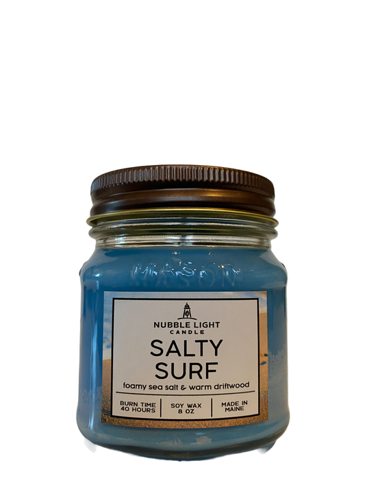 SALTY SURF 8oz. Scented Soy Candle