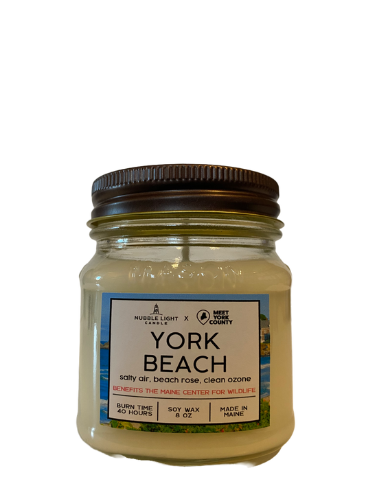 YORK BEACH 8oz. Scented Soy Candle