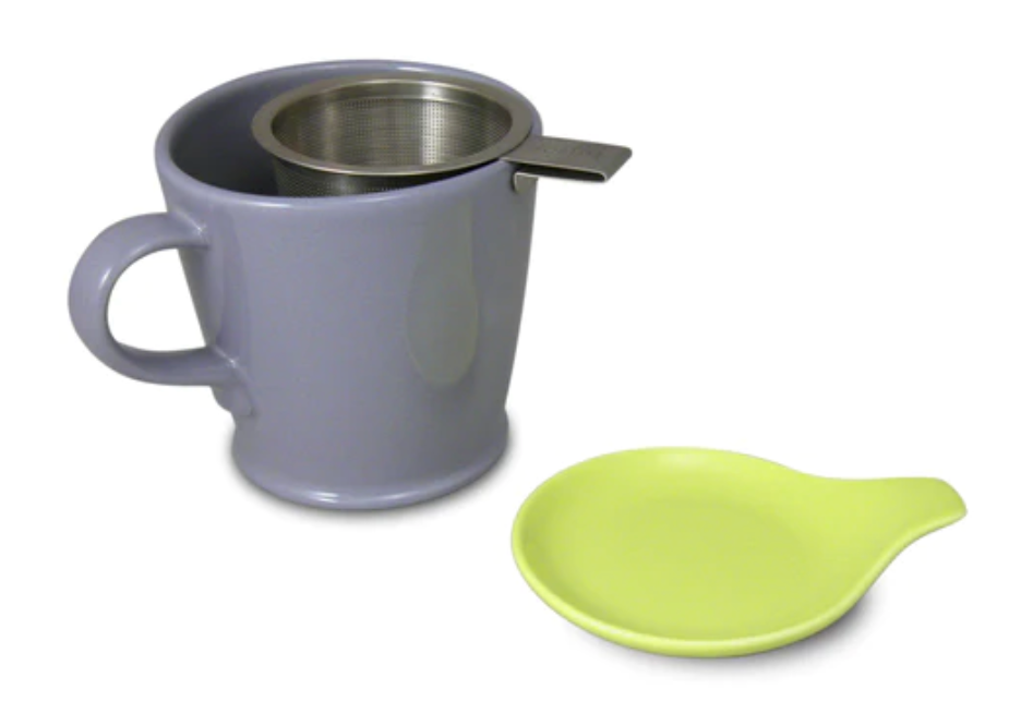 Hook Handle Tea Infuser & Dish