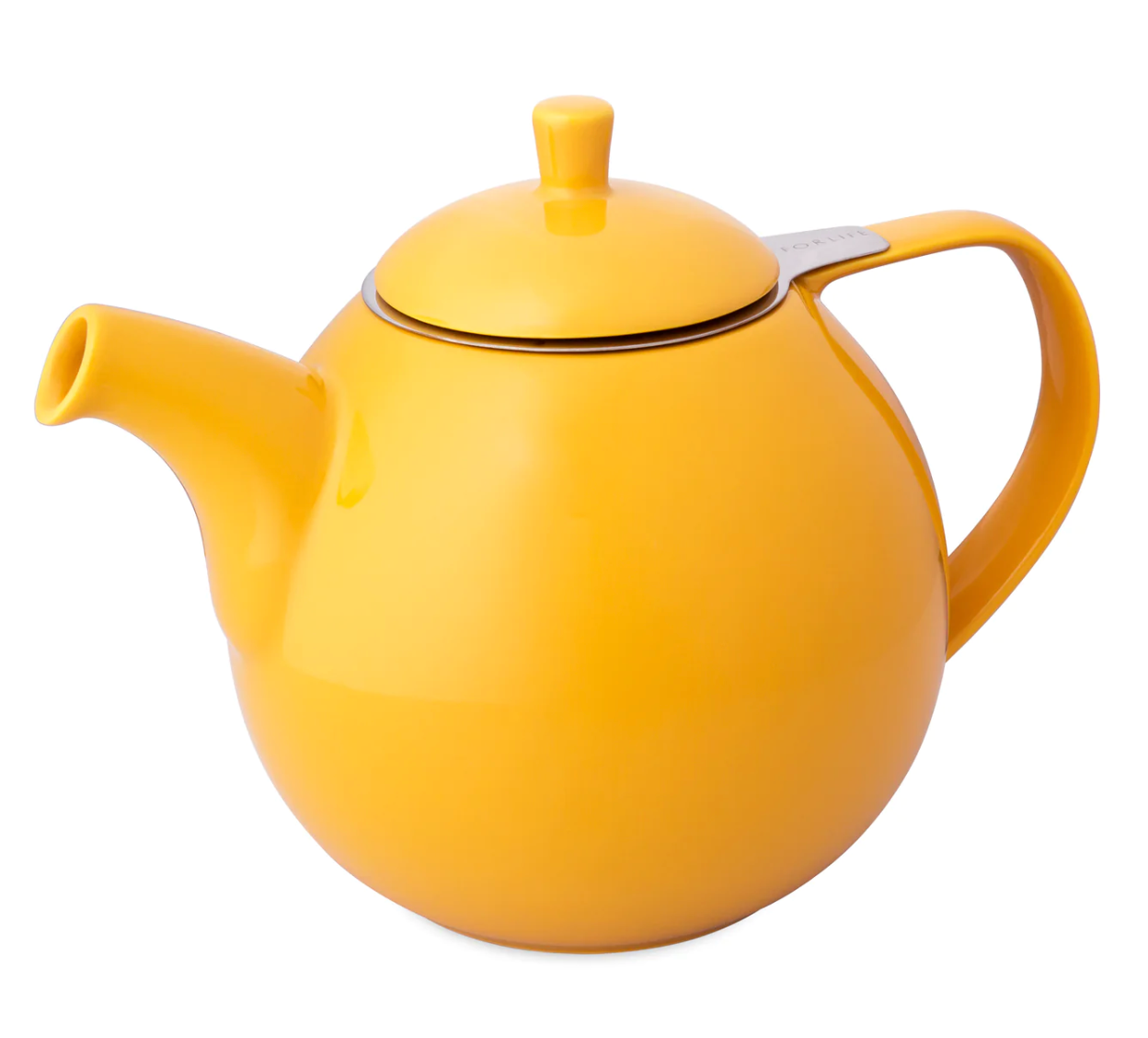 Large Curve Teapot with Infuser