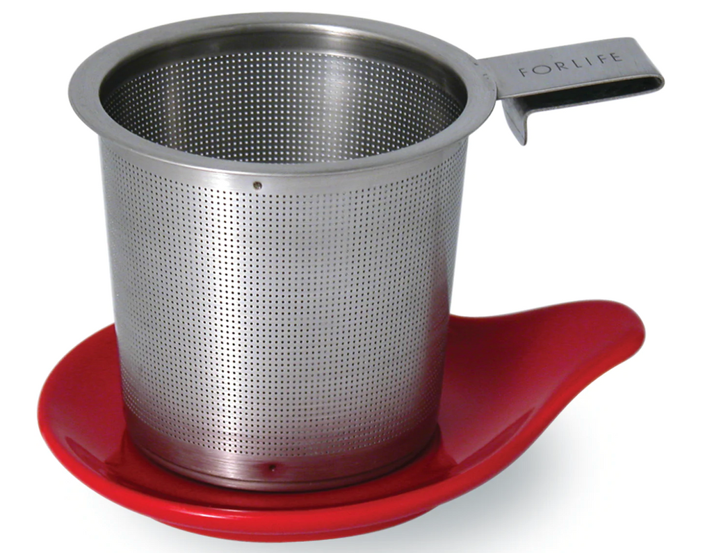 Hook Handle Tea Infuser & Dish