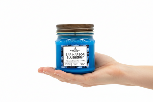BAR HARBOR BLUEBERRY 8oz. Scented Soy Candle