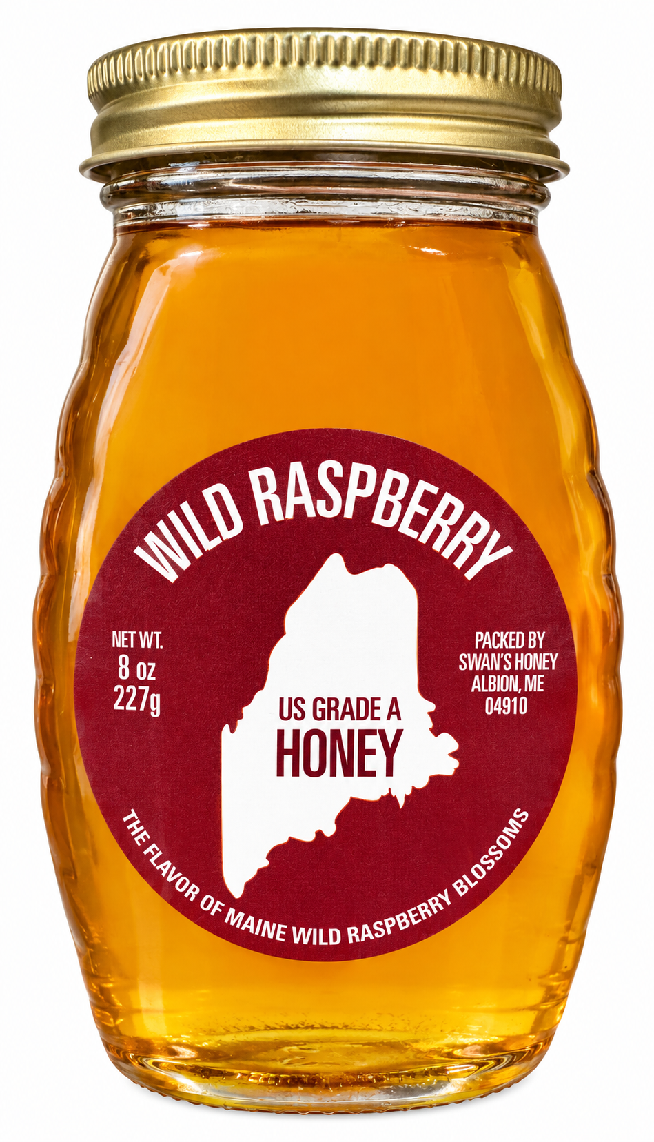 Wild Raspberry Honey