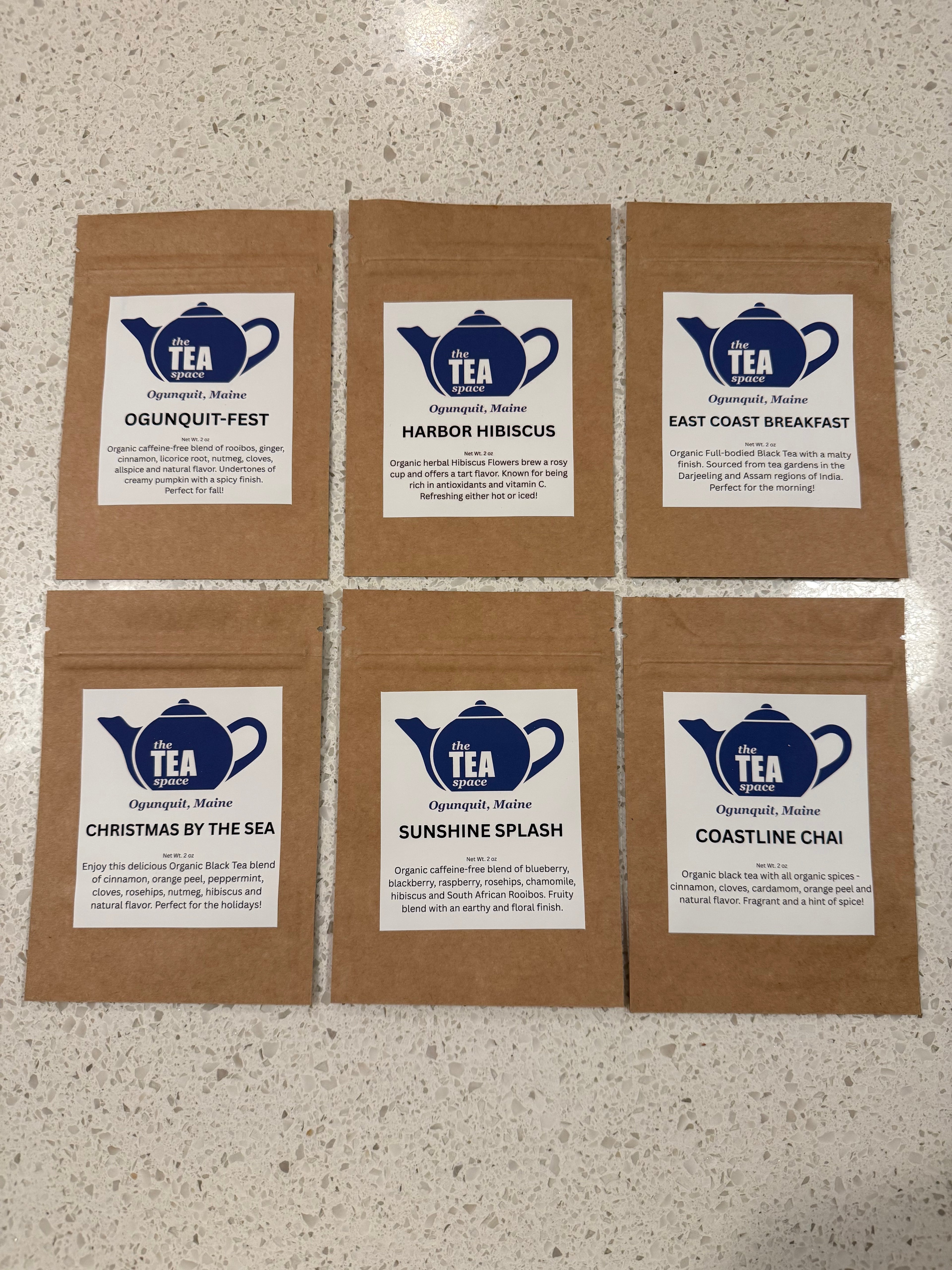 The Tea Space Loose Tea Blends
