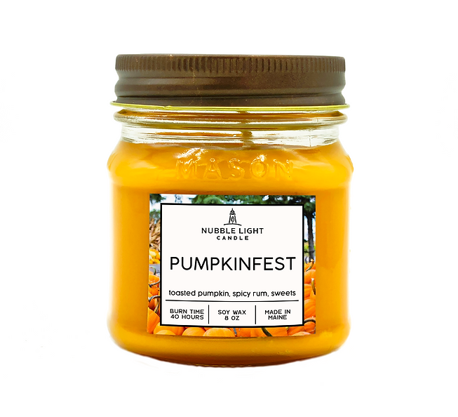 PUMPKINFEST 8oz. Scented Soy Candle