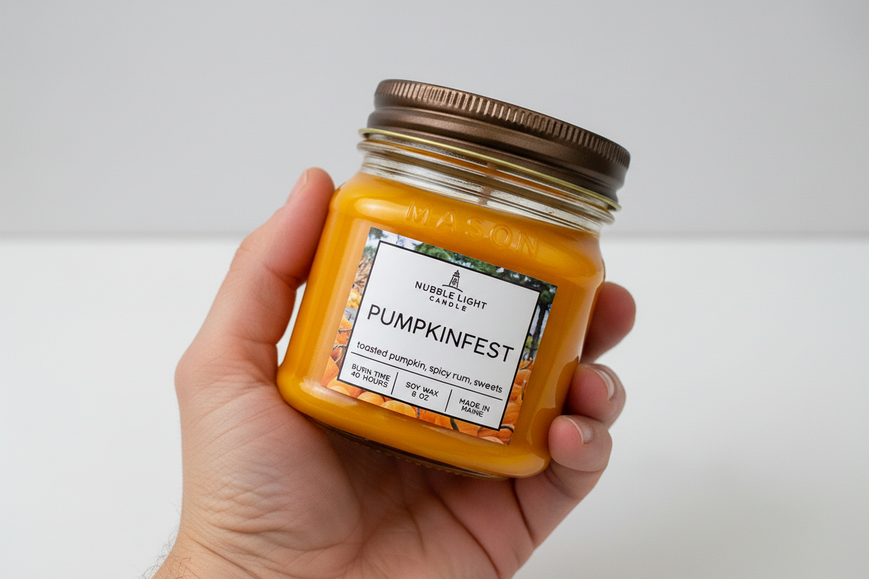 PUMPKINFEST 8oz. Scented Soy Candle