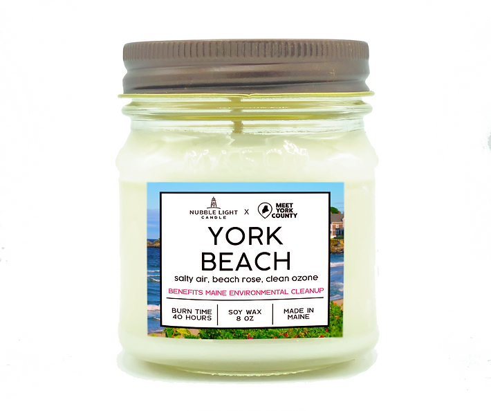 YORK BEACH 8oz. Scented Soy Candle